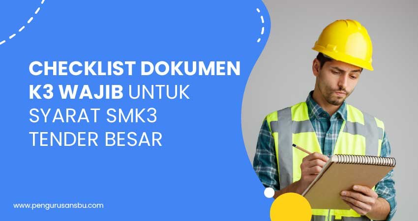 checklist dokumen k3 tender